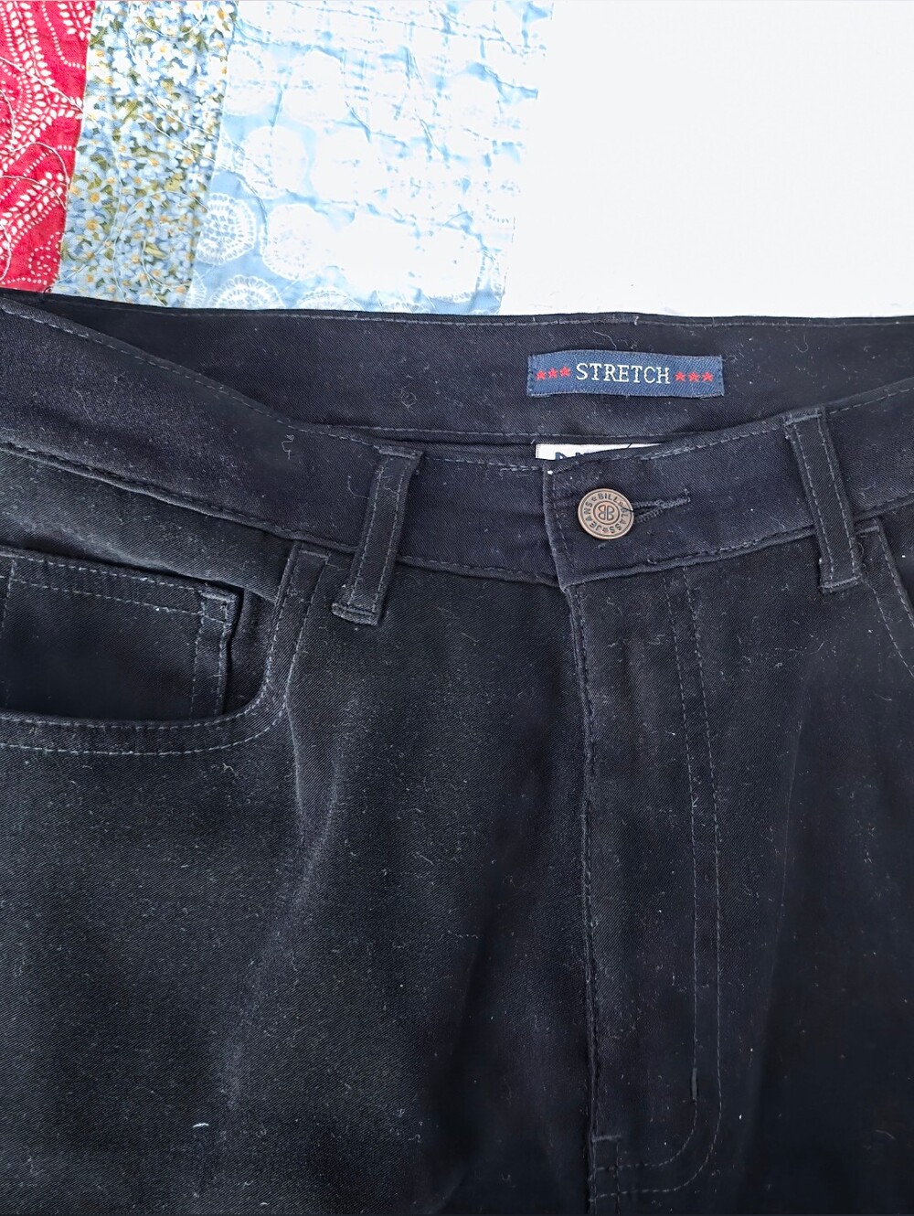 bill blass Black Stretch Slim Women's Jeans